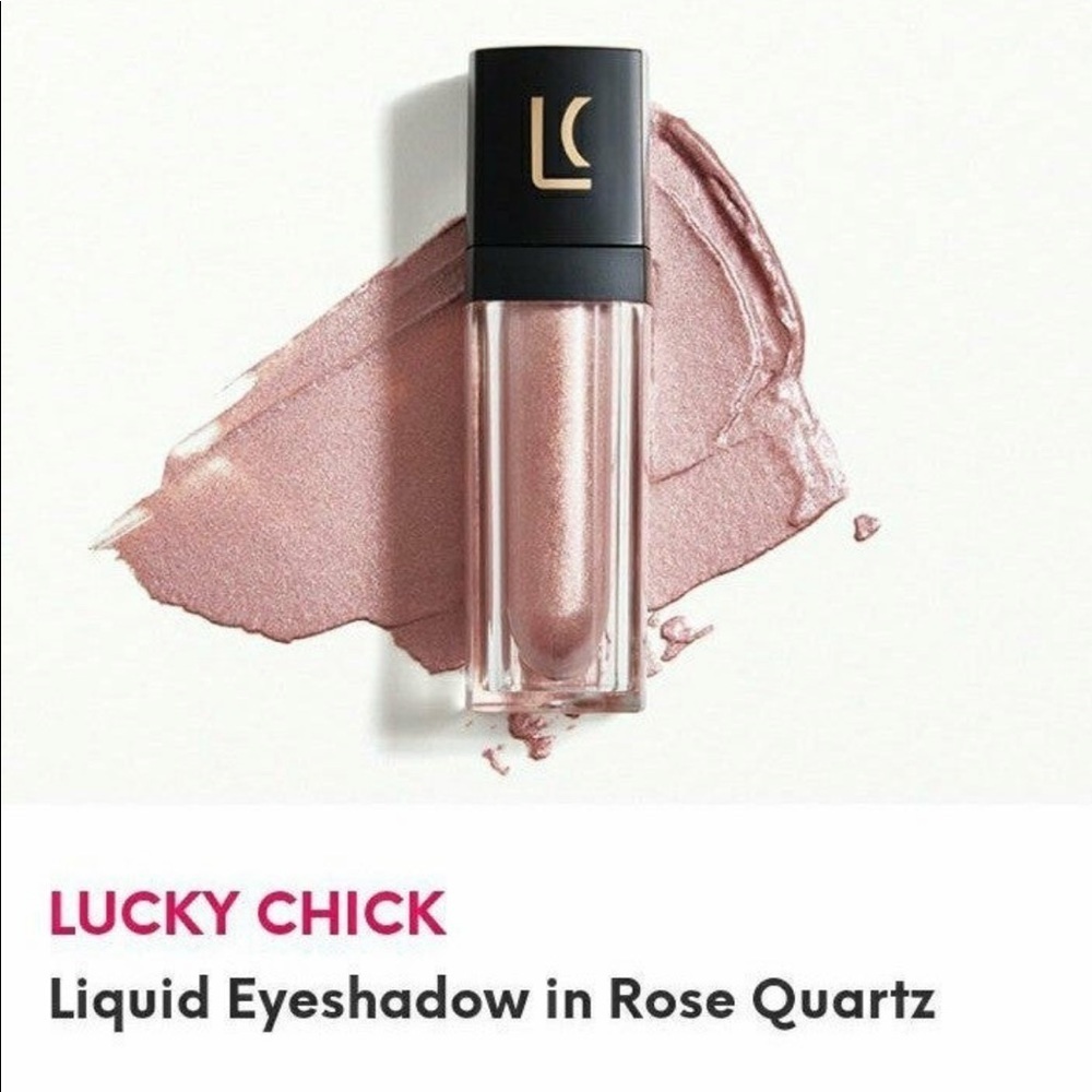 LUCKY CHICK Rose Quartz Liquid Eyeshadow & SANDBAR SHADOW LIGHT EYESHADOW PRIMER - Picture 4 of 10